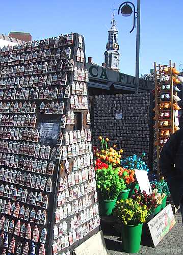 ripoff bloemenmarkt Singel, magneetjes en westertoren