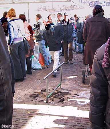 opgebroken zaterdagmarkt