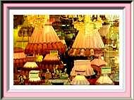 Jordanese lamp-shape store